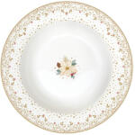 Easy Life Karácsonyi porcelán mélytányér 21, 5cm, White Elegance