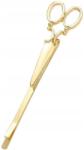 EdiBazzar Hajcsat olló formájú arany színű fém hajcsat (5905884023655)