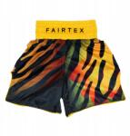 Fairtex Boxing rövidnadrág Fairtex Boxing BT2002 "Tiger" yellow/black M (BT2002-YW-BK)