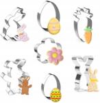  Húsvéti Süteménykiszúró Forma Készlet 7 Darab Rozsdamentes Acél Húsvét (B0CNYR56JC)