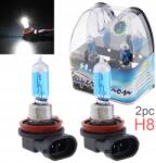 HID 2 db H8 Halogén Autó Izzó Első Fényszóró Ködlámpa