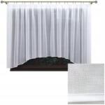 Wisan Függöny batiszt kész szegéllyel íves 300x160 cm fehér (5905494557441)