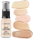 Claresa Liquid Perfection 2 az 1-ben Fedő Alapozó és Korrektor Vanilla 101, 5 18g (5903819825985)