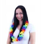 Rappa Hawaii nyaklánc színes virágokkal, 100 cm