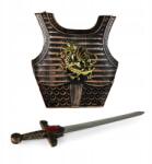 Rappa Lovagi kard hanggal és pajzzsal