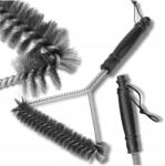  Erős drótkefe grillrácshoz, rozsdamentes acélból, hőálló (Szczotka mocna druciana do rusztu grilla)