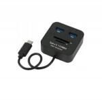  Usb-c Otg Kártyaolvasó: 2xUSB 3.0, MicroSD/TF, Sd, Laptophoz/Okostelefonhoz (T633)