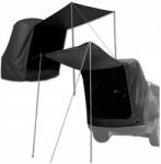  Vízálló Autós Csomagtartó Sátor 2 Személyes Fekete Túrázáshoz (XCV_1)