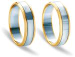 SAVICKI Verighete: aur bicolor, plate, 5 mm - savicki - 11 690,00 RON