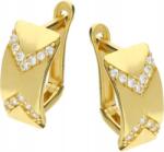 Lovrin Arany fülbevaló 585 Lemez cirkóniákkal 1, 86g női minta ajándékba (Lovrin 58761)