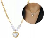 EdiBazzar Arany Női Nyaklánc, 316L Sebészeti Acél, 18K Arannyal Bevonva, Celeb Stílus (Elegancki Naszyjnik Kolia Celebrytka)