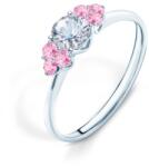 SAVICKI Inel de logodnă Fairytale: aur alb, safir alb - savicki - 5 882,00 RON