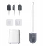 Ibergrif Szilikon Wc kefe, Álló és Falra szerelhető (M34151-2)