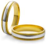 SAVICKI Verighete: aur bicolor, rotunde, 4 mm - savicki - 8 741,00 RON