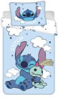  Disney Lilo és Stitch, A csillagkutya Clouds gyerek, ovis ágyneműhuzat 100×135 cm, 40×60 cm (JFK040683)