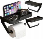  Öntapadós Toalettpapír Tartó Polc Loft Stílusban (5905884012796)