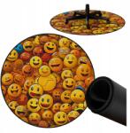 Huzaro Védőszőnyeg szék alá Huzaro gamer székhez, hangulatjelekkel, nagy 120x120 (HZ-FLOORMAT 8.0)