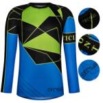 Ercole Férfi Mtb Kerékpáros Póló 3XL Kerékpárra, Termoaktív, Légáteresztő, Könnyű (R0085_NIEBIESKA_3XL)