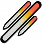  Mont Bleu 3 db-os színes üveg körömreszelő készlet R-BMS05