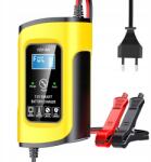  12V 8A autós töltő LCD digitális kijelzővel