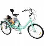  24 hüvelykes összecsukható tricikli pohártartóval és első lámpával (YDFKXK4VWDZH8)