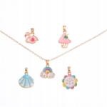  Női Nyaklánc Medállal, 925-ös Ezüst, Pillangó, Szivárvány, Ajándék, 5 Charmmal/Dísszel (B0CN9RMVSX)