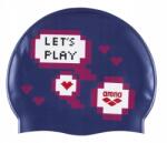Arena Úszósapka gyerekeknek Arena Czepek Print Jr Let's Play 94171/219 (94171219 PURPLE)