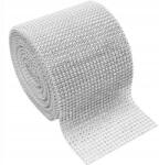 NOW-ART Dekoratív Cirkónia Szalag 12CM 9m Tekercs (TAŚMA CYRKONIE DEKORACYJNA DIAMENTY)