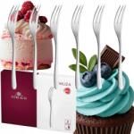 Gerlach Múzsa Szett 6 db-os Villa Torta Szett Evőeszköz Fényes (NK49)