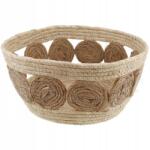 Zd trading Juta és kukoricalevél fonott kosár 30x22x15cm (367350)