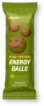 Vilgain Plant Protein Energy Balls BIO -⁠ gustare moale umplută cu cremă lichidă, presărată cu nuci, compoziție BIO premium, combinație de proteină din orez și mazăre - vilgain - 179,85 RON