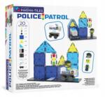 Magna-Tiles Mágneses építőjáték Police Patrol 20 darabos (MT-252020PO)