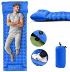 Homkel Önfelfújódó Alvószőnyeg Lábpumpás kempingszőnyeg légmatrac Párnával (X001O2SANP)