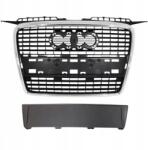 EDA Premium Audi A3 8P 2005-2008 Grillrács Króm Új 8P4853651A 1QP Ezüst Fényes