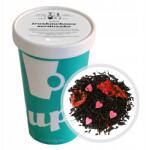Cup&You Fekete tea Eper Szív ribizli cukorka szív 100g (herbata liściasta sypana mieszanka napar susz)