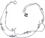 Lovrin 925-ös ezüst láncos karkötő, hangszerekkel, ajándék