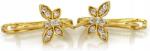 Lovrin Arany fülbevaló kislányoknak 585-ös pillangó cirkónia kövekkel, ajándék, 14K női (45936735)