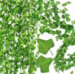 Lewer Műborostyán x 6 Darab 12m Falra Erkélyre Girland Műlevelek (Sztuczne Liście 12m Na Ścianę Girlanda)