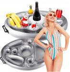 EVI Lebegő Medence Asztal Jakuzzi Felfújható Bár Italok Snackek (evi_floatingtable_pro)
