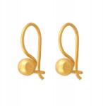 Lovrin Lenyűgöző arany fülbevaló 585 kifinomult és stílusos minden nő számára (61111626)