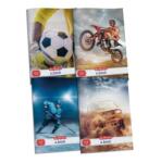Herlitz A4-es kockás füzet 32 lapos - Sport (09543653)