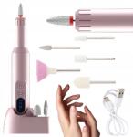 Lewer Körömmaró Gép Manikűr Pedikűr Professzionális Akkumulátoros Készlet (pielęgnacja skórek paznokci hybrydy żel frezy)