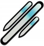  Mont Bleu 3 darabos színes üveg körömreszelő készlet R-BMS11