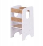 Toma Konyhai segítő 1 éves kortól állítható magasság 30 kg-ig (Pomocnik Kuchenny To-Ma Biały/Dąb)