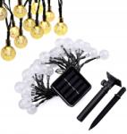 Lewer Szoláris Füzér Kertre, Szoláris Lámpák 100 Led-es Izzóval Erkélyre, 16 méter (MAR-80)