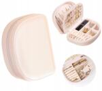  Ékszerdoboz szervező ékszertartó bőr ékszeres ládikó kis tok (Szkatułka pudełko na biżuterię organizer)