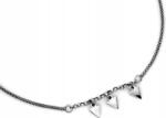 Lovrin Ezüst fantázia nyaklánc három lógó háromszöggel r46 925-ös ezüst