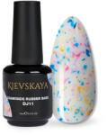 KIEVSKAYA Diamonds Rubber Base Kievskaya Nr. 11 15ml | Bază rubber color cu particule multicolore (DRBK-11)