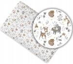 Ankras Pamut Lepedő Kiságyba 120x60 Mintás! (Prześcieradło 120x60 Jelonek Brązowy)