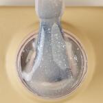 Everin Rubber Base Everin White Lover 07 - Bază rubber Gri-Lăptos cu Sclipici Irizat, HEMA & TPO Free, 15ml (WL-7)